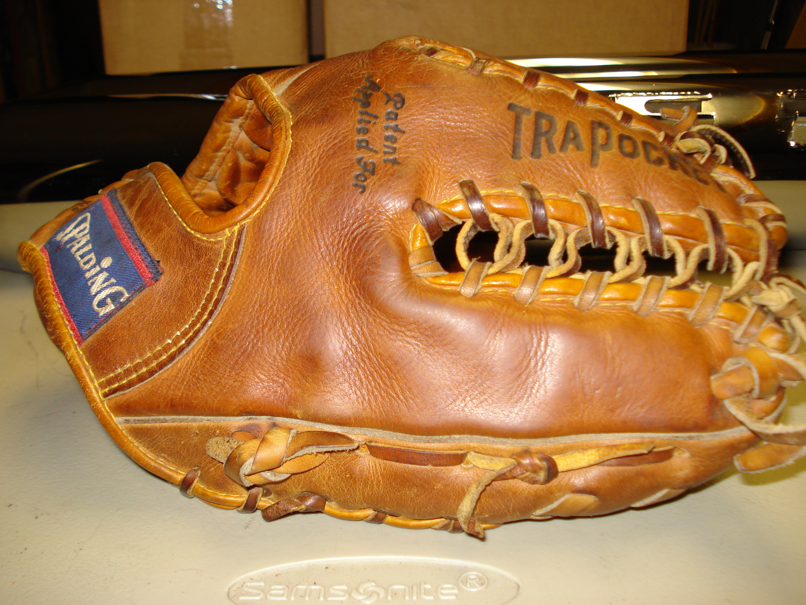 vintage baseball gloves