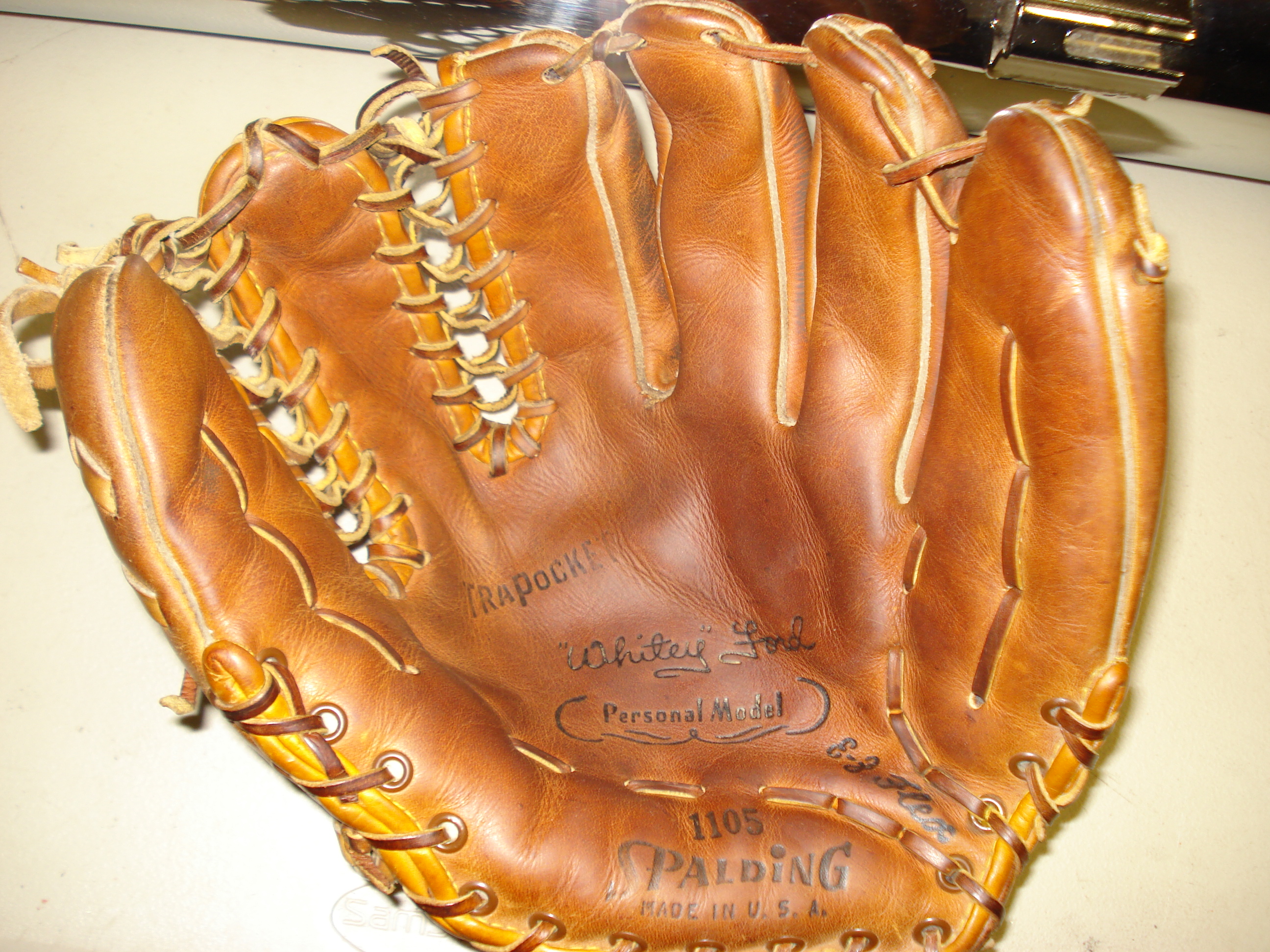 vintage baseball gloves
