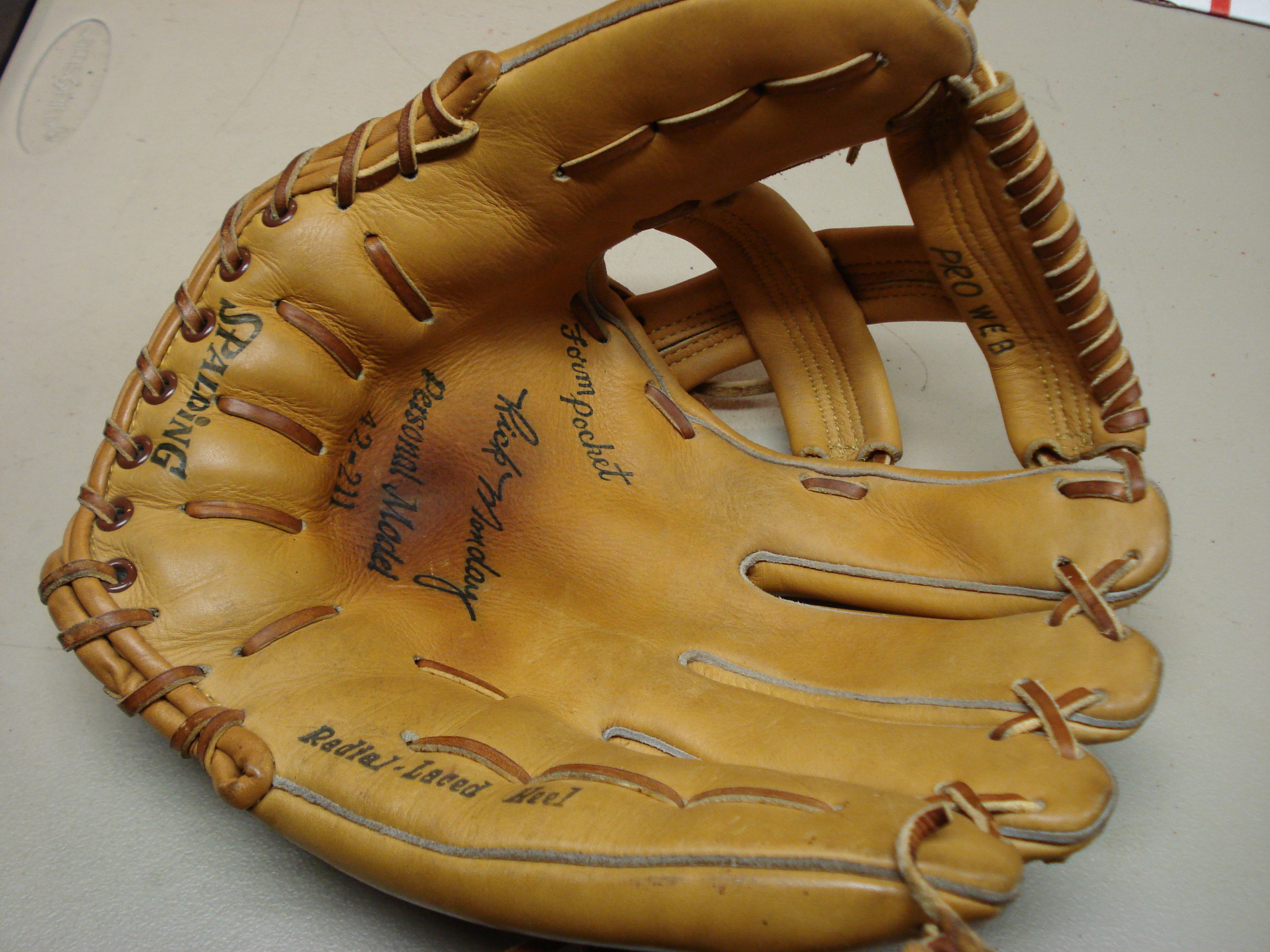 vintage baseball gloves